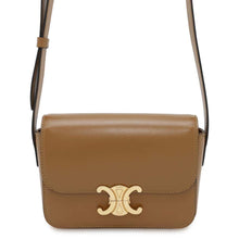 Load image into Gallery viewer, CELINE Triomphe Shoulder Camel191903BF4 Calf Leather Size Nano
