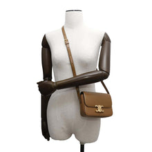 Load image into Gallery viewer, CELINE Triomphe Shoulder Camel191903BF4 Calf Leather Size Nano
