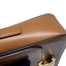 将图像加载到图库查看器中，CELINE Triomphe Shoulder Camel191903BF4 Calf Leather Size Nano
