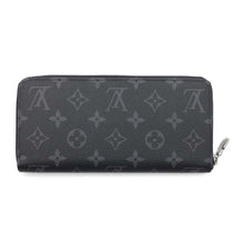 Load image into Gallery viewer, LOUIS VUITTON Zippy Wallet - Horizontal NoirM11611 Monogram Eclipse
