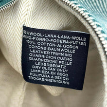 Load image into Gallery viewer, HERMES BRIDE A BLACK O CARE VertForet/BelleForet Wool 100% Size PM
