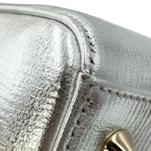 Load image into Gallery viewer, Dior Lady Dior Patchwork 2WayHandbag Silver Leather Size Medium
