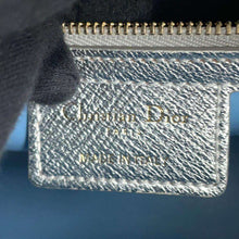 Load image into Gallery viewer, Dior Lady Dior Patchwork 2WayHandbag Silver Leather Size Medium
