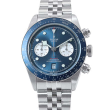 Load image into Gallery viewer, TUDOR Black Bay Chrono Boutique Exclusive W41mm Stainless Steel Blue Dial79360B
