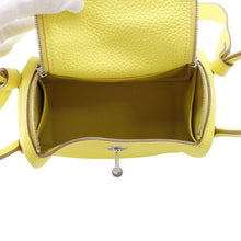 Load image into Gallery viewer, HERMES Lindy Lime Taurillon Clemence Size Mini
