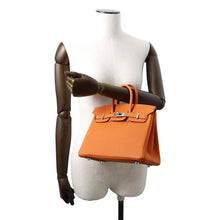 Load image into Gallery viewer, HERMES Birkin Orange Togo Leather Size 25
