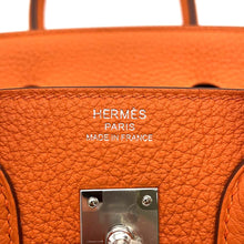 Load image into Gallery viewer, HERMES Birkin Orange Togo Leather Size 25
