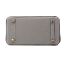 将图像加载到图库查看器中，HERMES Birkin Gris Meyer Togo Leather Size 25
