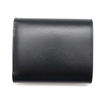 Load image into Gallery viewer, CELINE Triomphe Small flap wallet Black10D783DPV.38NO Leather
