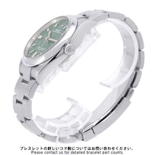 将图像加载到图库查看器中，ROLEX Oyster Perpetual 36 W36mm Stainless Steel Green Dial126000
