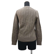 将图像加载到图库查看器中，HERMES H Motif Knit Long Sleeve Size 36 Etoupe 100% virgin wool
