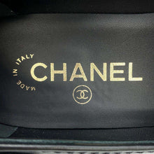 Load image into Gallery viewer, CHANEL CC logo loafers BlackG36717 Leather Size 38H
