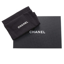 Load image into Gallery viewer, CHANEL CC logo loafers BlackG36717 Leather Size 38H
