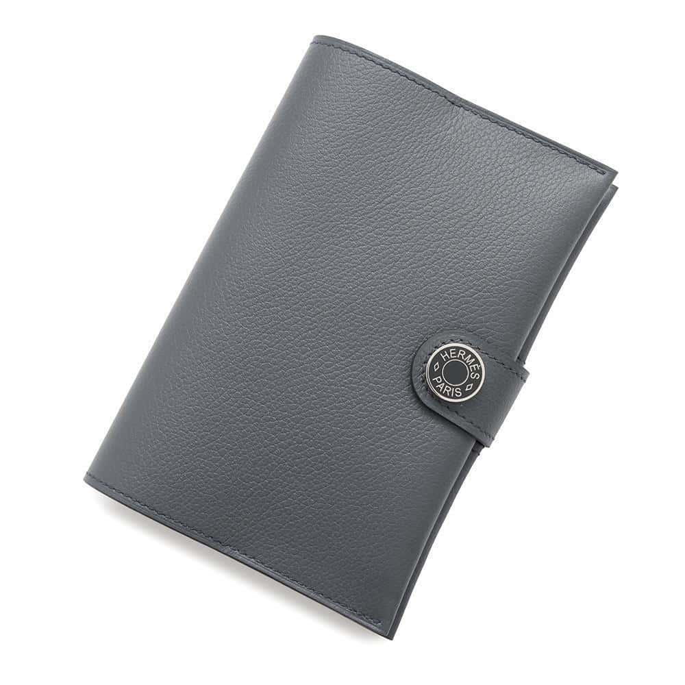 HERMES Passport Case RMS Grimist Evercolor