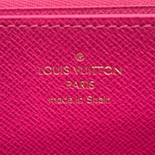 将图像加载到图库查看器中，LOUIS VUITTON Zippy Wallet Brown/PinkM63379 Monogram/Ski
