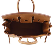 将图像加载到图库查看器中，HERMES Birkin Gold Togo Leather Size 25
