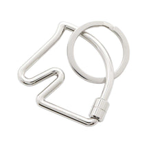 Load image into Gallery viewer, HERMES Cheval Key Ring Metal
