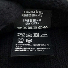 将图像加载到图库查看器中，CHANEL CC Logo knit cap Black Cashmere100%
