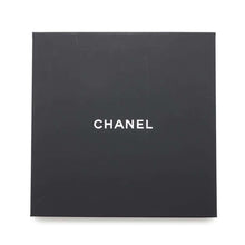 将图像加载到图库查看器中，CHANEL CC Logo knit cap Black Cashmere100%
