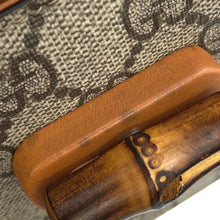 将图像加载到图库查看器中，GUCCI GG Supreme Bamboo Belt Bag Beige/Brown681137 PVC Leather Size Mini
