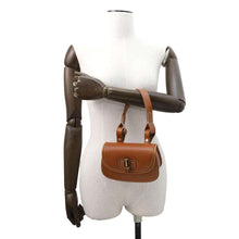 Load image into Gallery viewer, GUCCI Bamboo belt bag Brown681137 Leather
