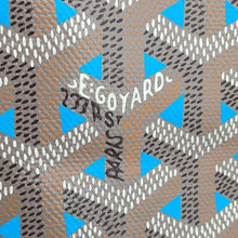 Load image into Gallery viewer, GOYARD Saint Louis Gray/Blue PVC Leather Size PM
