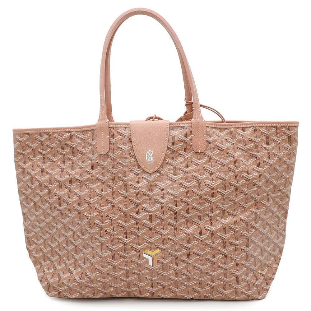 GOYARD Saint Louis Pink PVC Leather Size PM