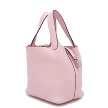 Load image into Gallery viewer, HERMES Picotin Lock Rose Sakura Taurillon Clemence Size PM
