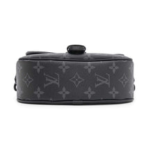 将图像加载到图库查看器中，LOUIS VUITTON Montsouris Messenger NoirM12519 Monogram Eclipse Size PM
