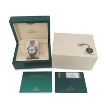 将图像加载到图库查看器中，ROLEX Daytona W40mm Stainless Steel White Dial116500LN
