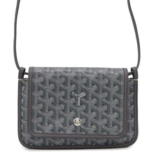 Load image into Gallery viewer, GOYARD plume pouch wallet GrayPLUMETPMLTY51CL51P PVC Coated Canvas Leather
