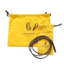 Load image into Gallery viewer, GOYARD plume pouch wallet GrayPLUMETPMLTY51CL51P PVC Coated Canvas Leather
