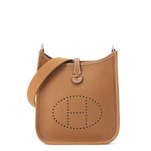 将图像加载到图库查看器中，HERMES Evelyne Gold Taurillon Clemence Size TPM
