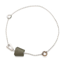 Load image into Gallery viewer, HERMES Necklace 《Clochette》 Vert Veronese Swift Leather Metal
