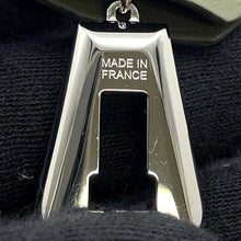 Load image into Gallery viewer, HERMES Necklace 《Clochette》 Vert Veronese Swift Leather Metal
