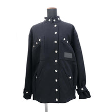 Load image into Gallery viewer, GUCCI Bomber jacket with button detail Size 40 Black712880 Wool 100%
