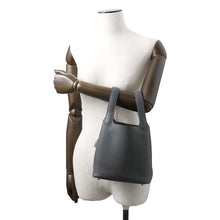 Load image into Gallery viewer, HERMES Picotin Padlock Eclat Ardoise / Green Platinum Taurillon Clemence Swift Leather Size PM
