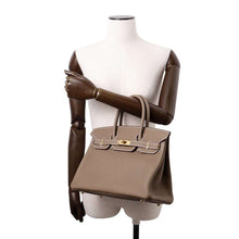 Load image into Gallery viewer, HERMES Birkin Etoupe Togo Leather Size 30
