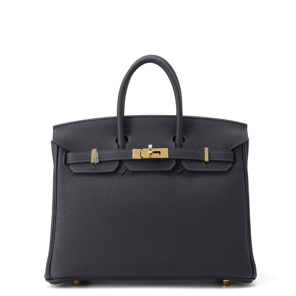 HERMES Birkin Caban Togo Leather Size 25