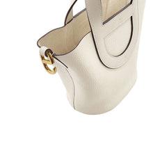 将图像加载到图库查看器中，HERMES In the loop Nata Taurillon Clemence Swift Leather Size 18

