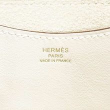 将图像加载到图库查看器中，HERMES In the loop Nata Taurillon Clemence Swift Leather Size 18

