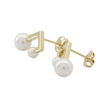Load image into Gallery viewer, TASAKI ★Balance Note EarringsE-3980 18K Yellow Gold
