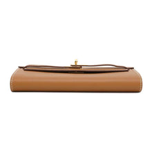 Load image into Gallery viewer, HERMES Kelly wallet long to go Gold Epsom
