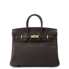 Load image into Gallery viewer, HERMES Birkin Ebene Barenia Leather Fauve Size 25

