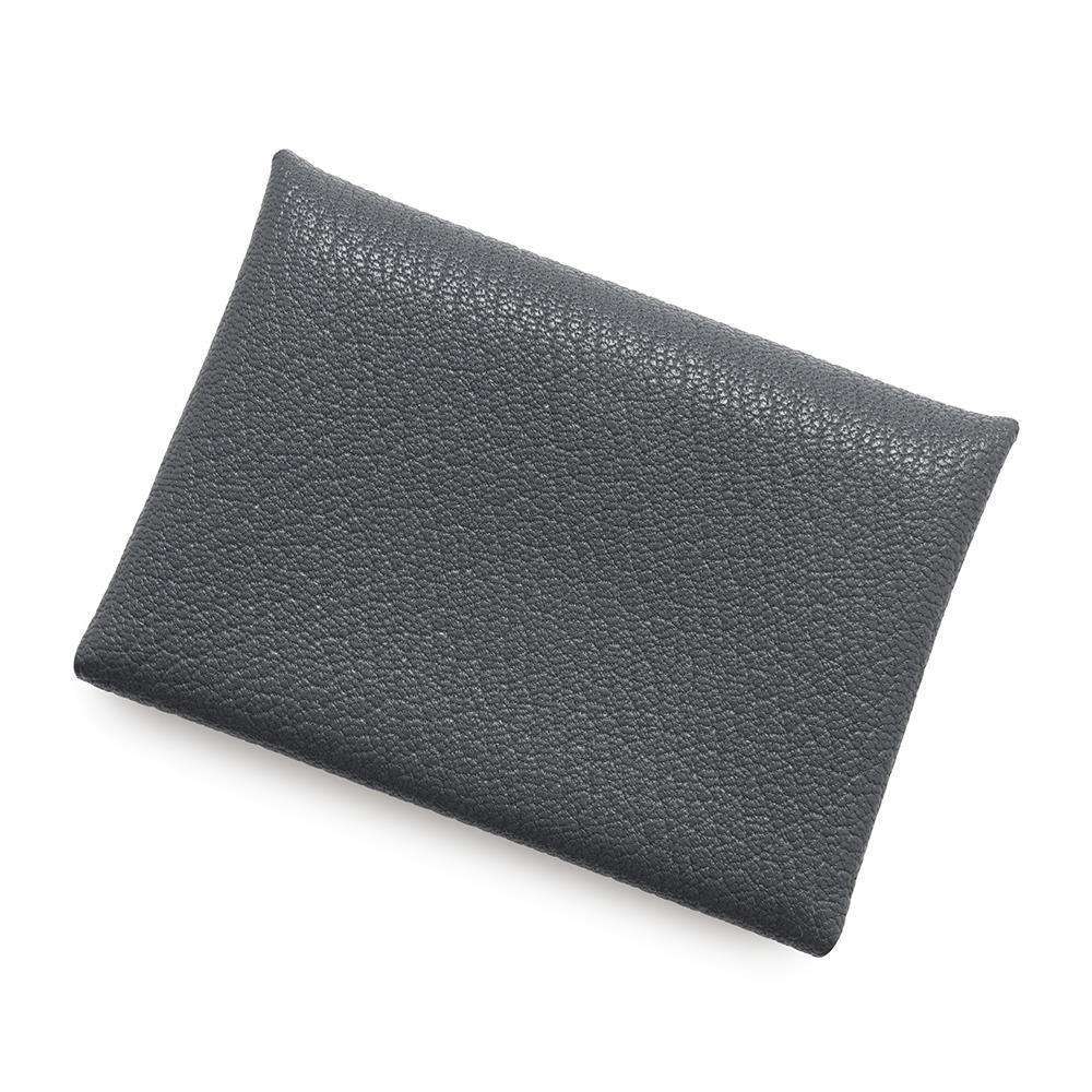 HERMES Calvi Duo Verso Grimist/Black Chevre Myzore Goatskin