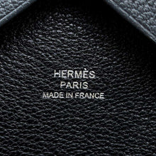 将图像加载到图库查看器中，HERMES Calvi Duo Verso Grimist/Black Chevre Myzore Goatskin

