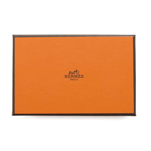 将图像加载到图库查看器中，HERMES Calvi Duo Verso Grimist/Black Chevre Myzore Goatskin
