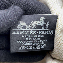 Load image into Gallery viewer, HERMES BRIDE A BLACK O CARE VertForet/BelleForet Wool  Size PM
