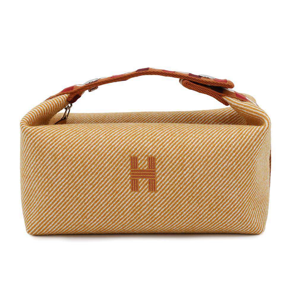 HERMES BRIDE A BLACK O CARE Fove Wool  Size PM