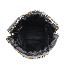 Load image into Gallery viewer, CHANEL CHANEL22 Pearl/Logo Chain 2WAY Shoulder Bag BlackAS3980 Shiny Calf Leather Size Mini
